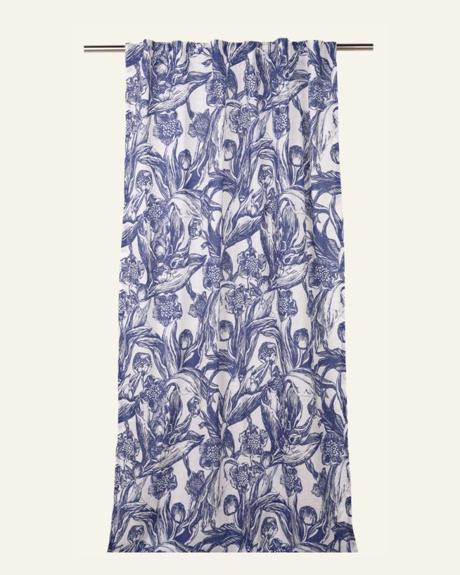 Gardin blå - 120x240 cm blå - 1