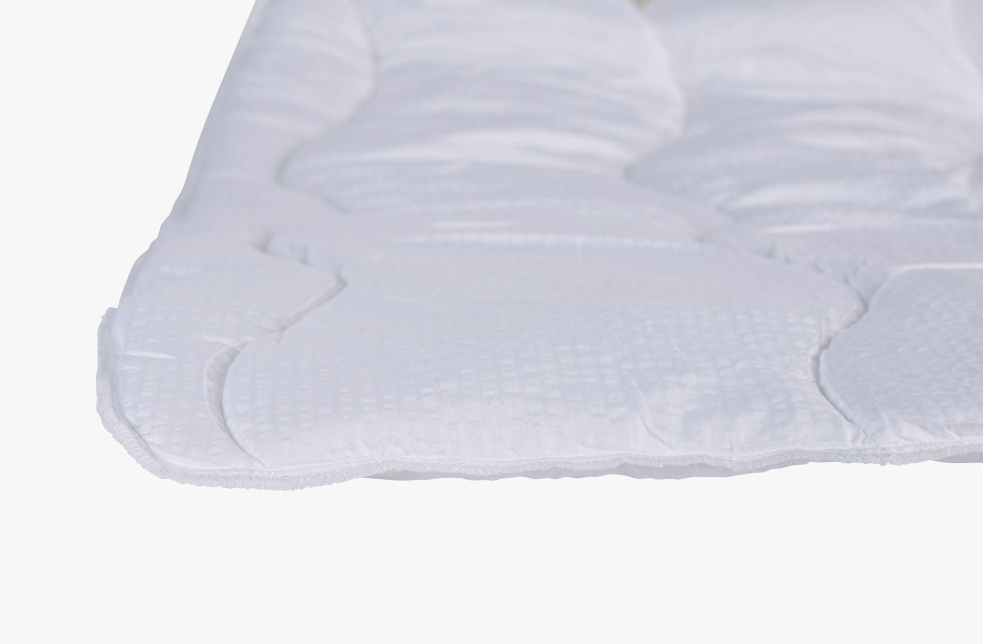 Medelvarmt fibertäcke vit - 2