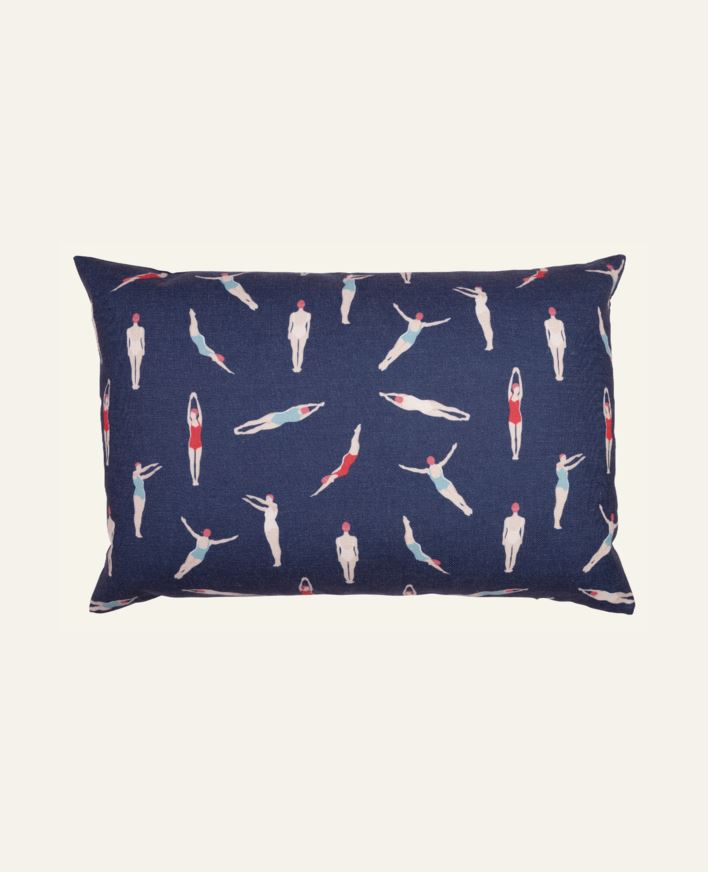 Prydnadskudde mörkblå - 40x60 cm mörkblå - 1