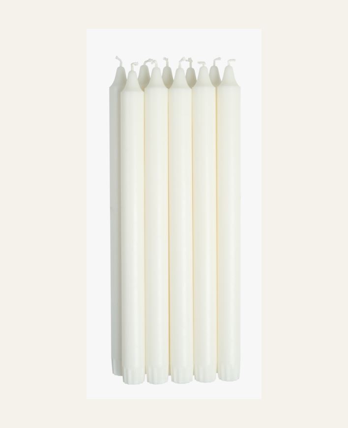 Kronljus vit - 30 cm vit - 1