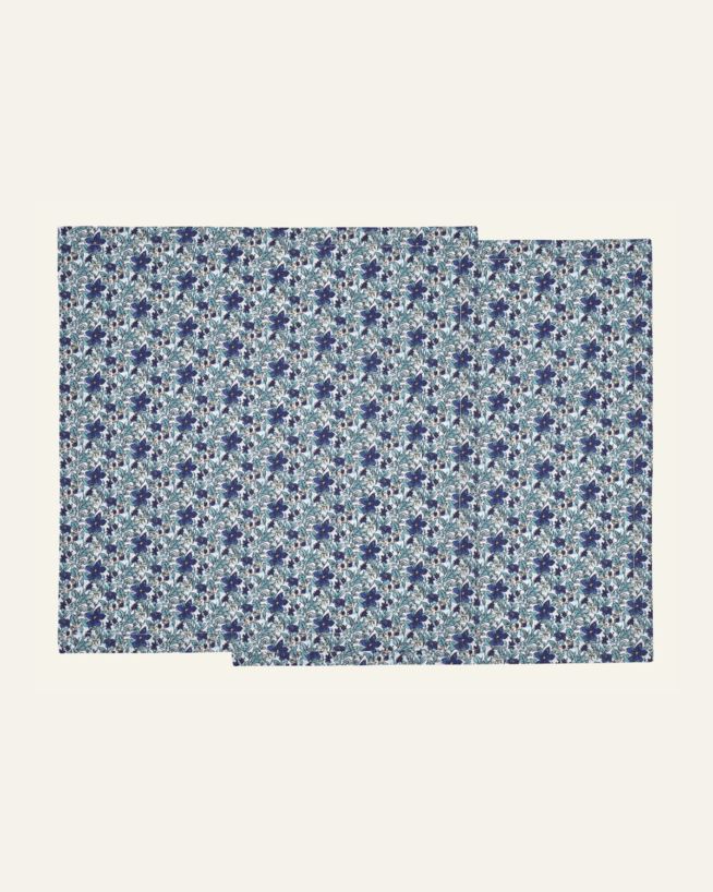 2-pack tygservetter blå - 45x45 cm blå - 1