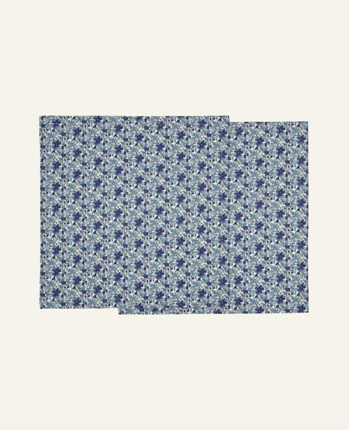 2-pack tygservetter blå - 45x45 cm blå - 1