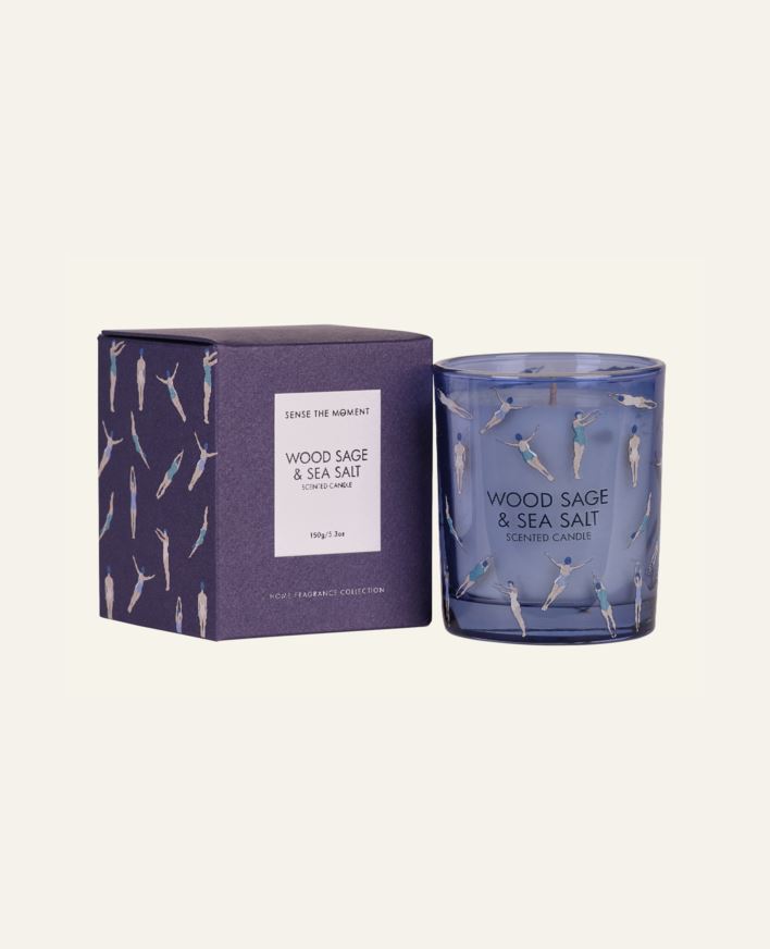 Doftljus blå - 150 g blå - 1