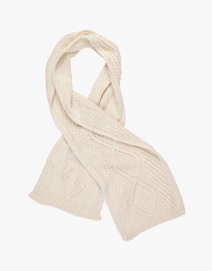 Scarf offwhite - 30x170 cm offwhite - 1