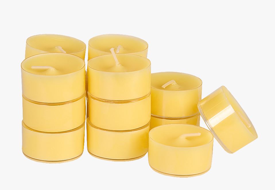 Värmeljus 16st ljusgul - ø4cm ljusgul - 1