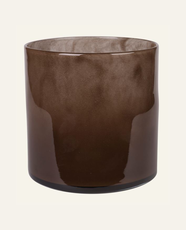 Lykta brun - 18x18x18 cm brun - 1