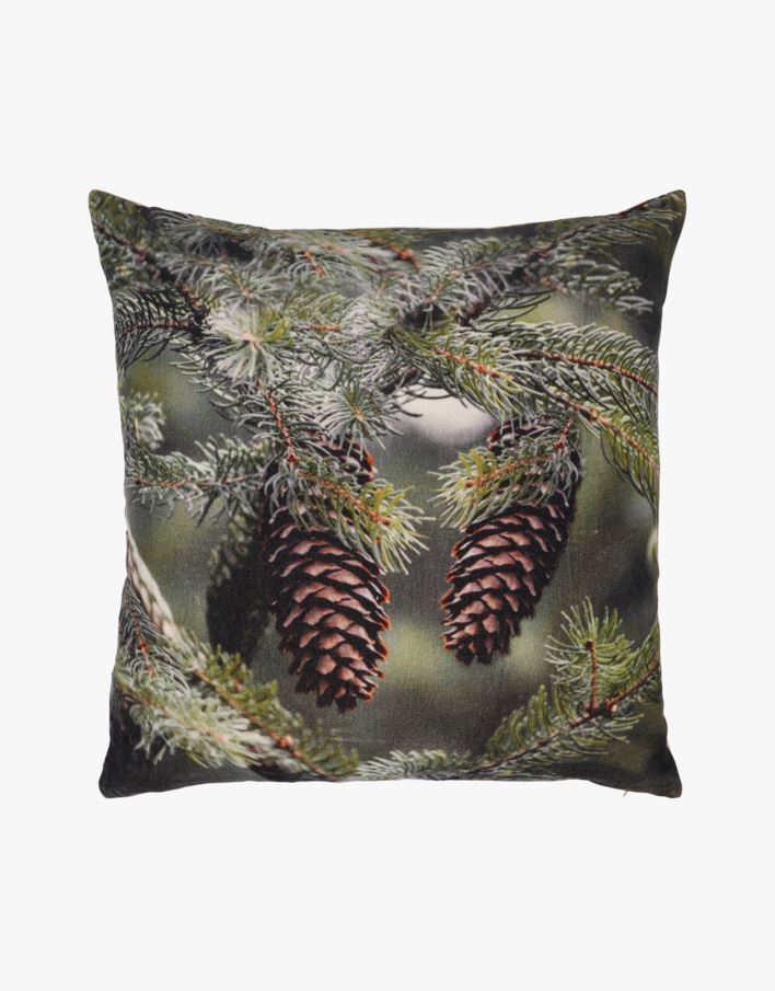 Pinecones prydnadskudde multi/grön - 45x45 cm multi/grön - 1