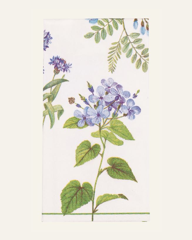 Pappersnäsdukar blå - 21x21 cm blå - 1