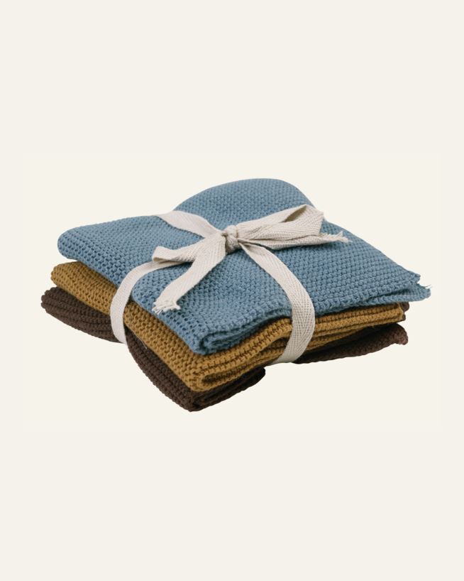 Tvättlapp brun - 26x26 cm brun - 1