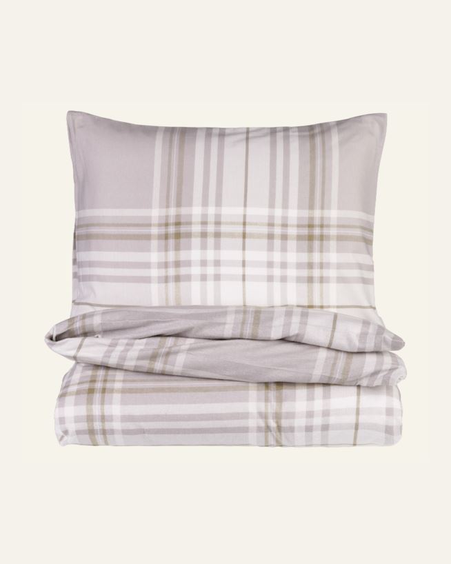 Påslakanset i flanell sand - 150x210+50x60 cm sand - 1