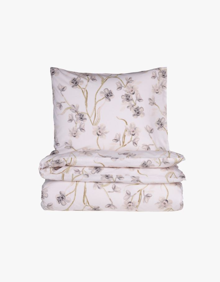 Påslakanset i bomull sand - 150x210 cm sand - 1