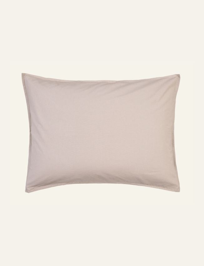 Örngott i bomull beige - 2