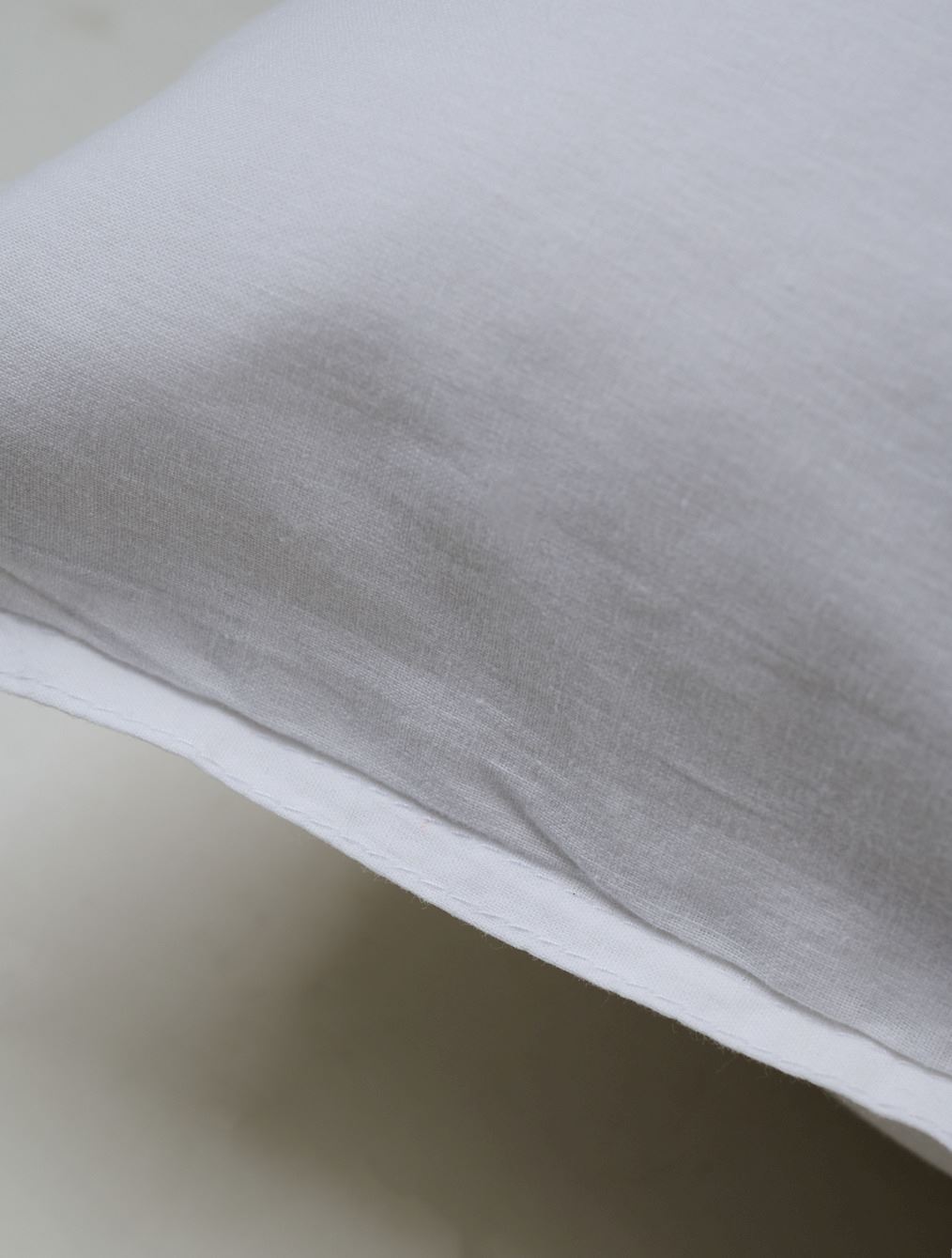 Örngott i bomull vit - 2