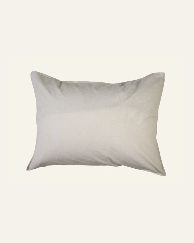 Örngott i bomull beige - 50x60 cm beige - 1