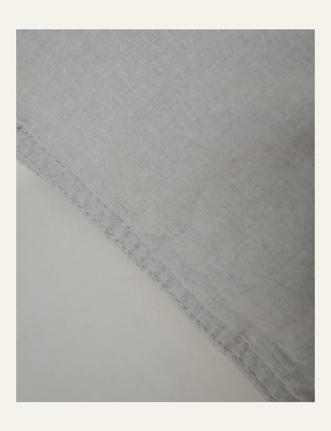 Örngott i bomull beige - 3