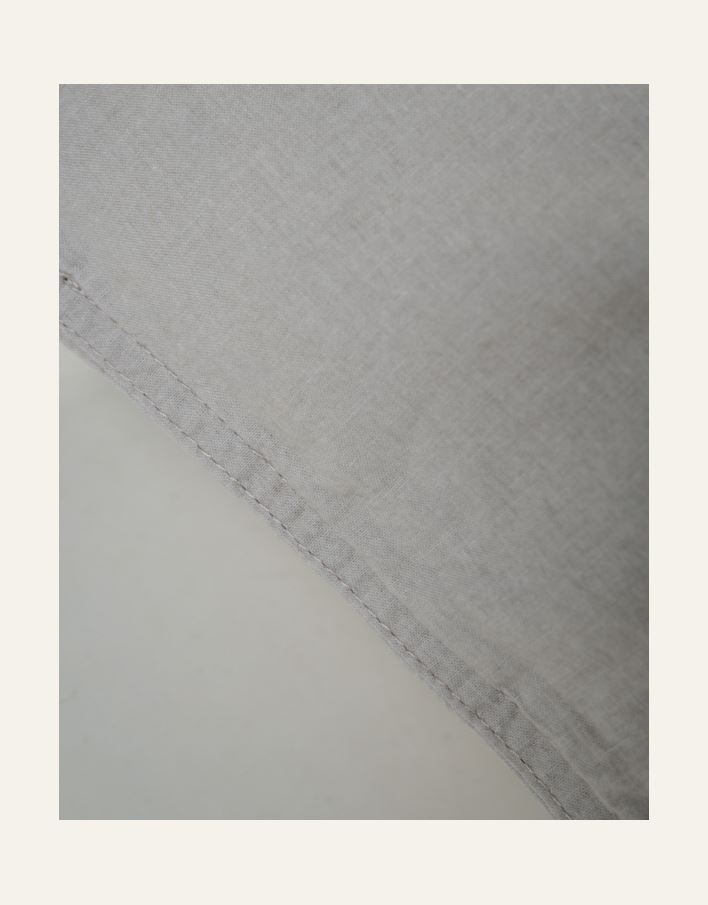 Örngott i bomull beige - 3