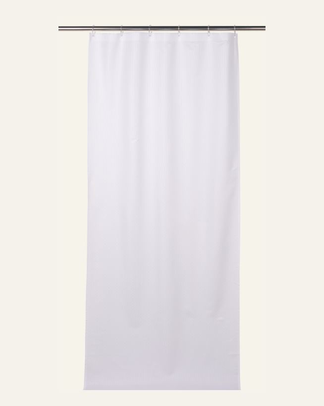 Duschdraperi vit - 180x200 cm vit - 1