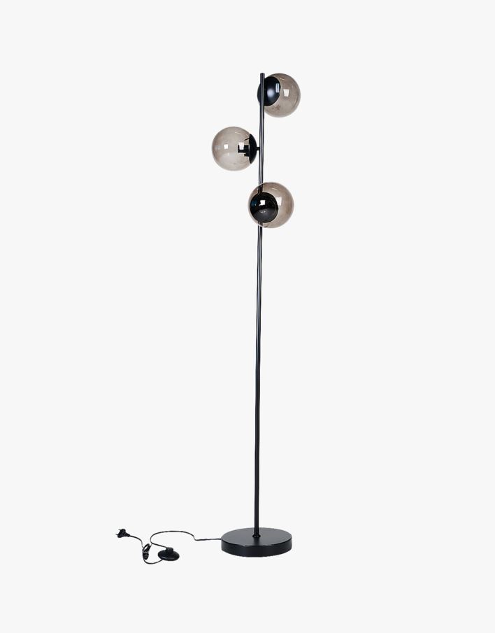 Golvlampa svart - 23x154 cm svart - 1
