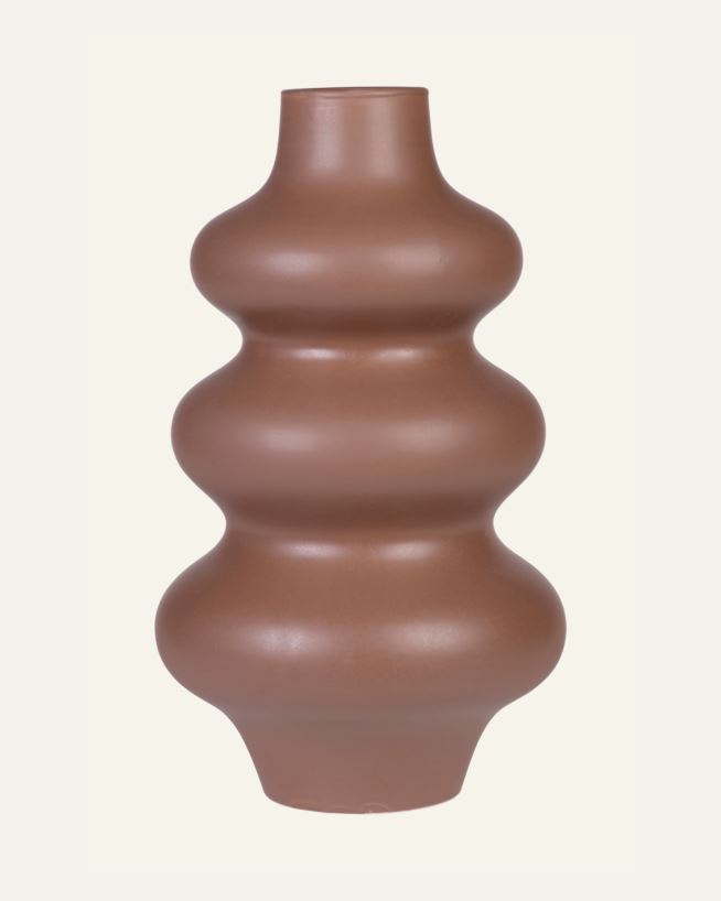 Vas nougat - 17,5x17,5x29,4 cm nougat - 1