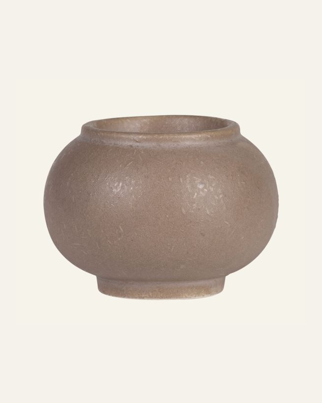 Värmeljushållare ljusbrun - 8,2x8,2x6 cm ljusbrun - 1