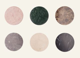 Helena Marble 6pk glasunderlägg multi