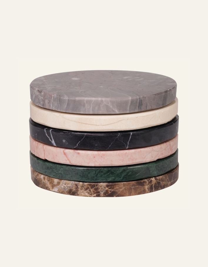 6pk glasunderlägg multi - 3