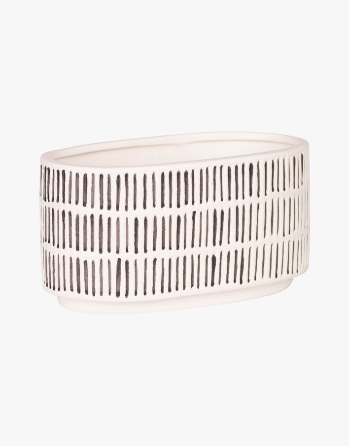 Blomkruka offwhite - 18,3x10,3x9,3 cm offwhite - 1