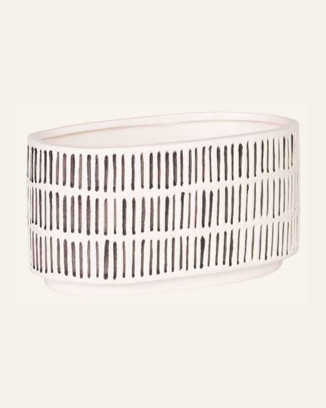 Blomkruka offwhite - 18,3x10,3x9,3 cm offwhite - 1