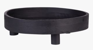 Hemtex | Gathering Bricka Svart - 9 Cm ø 30,5