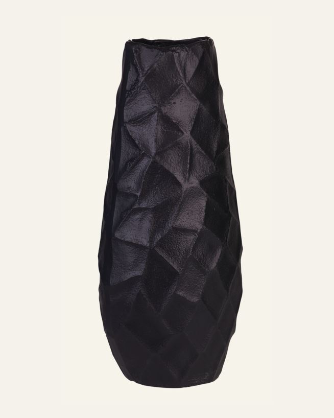 Vas svart - 18x18x36,5 cm svart - 1