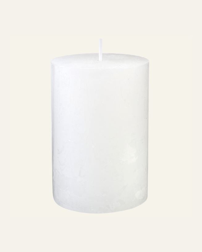 Blockljus vit - 6,8x10 cm vit - 1