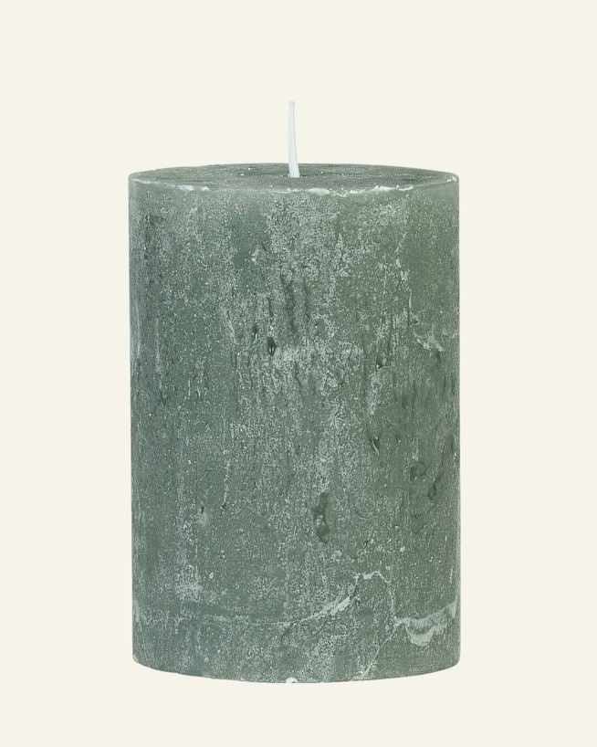 Blockljus grön - 7x10 cm grön - 1