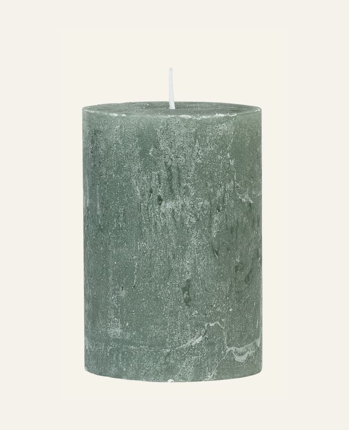 Blockljus grön - 7x10 cm grön - 1