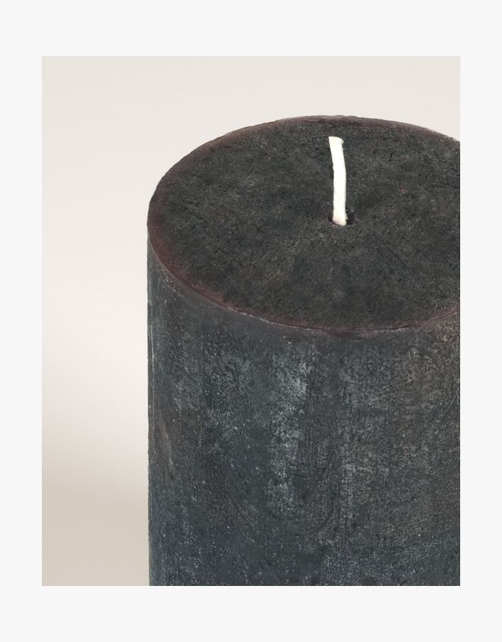 Blockljus svart - 6,8x15 cm svart - 1