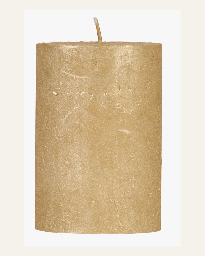 Blockljus guld - 6,8x15 cm guld - 1