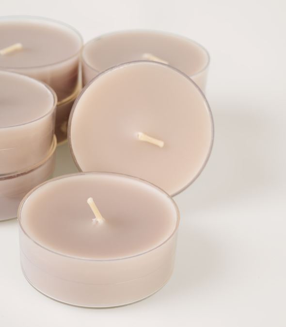 Stora värmeljus beige - 2