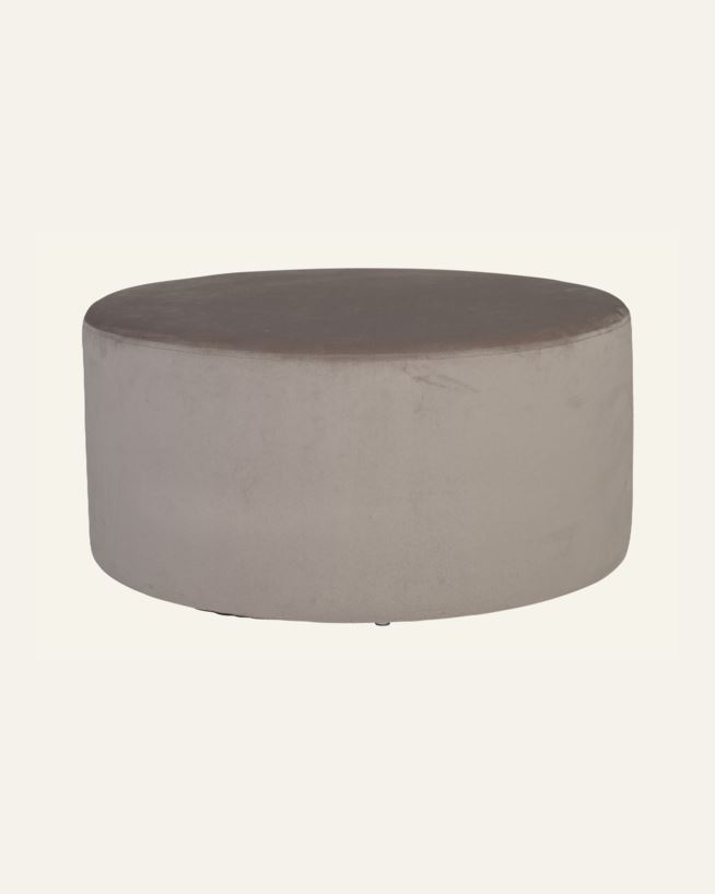 Puff mörk sand - 39 cm ø82 mörk sand - 1