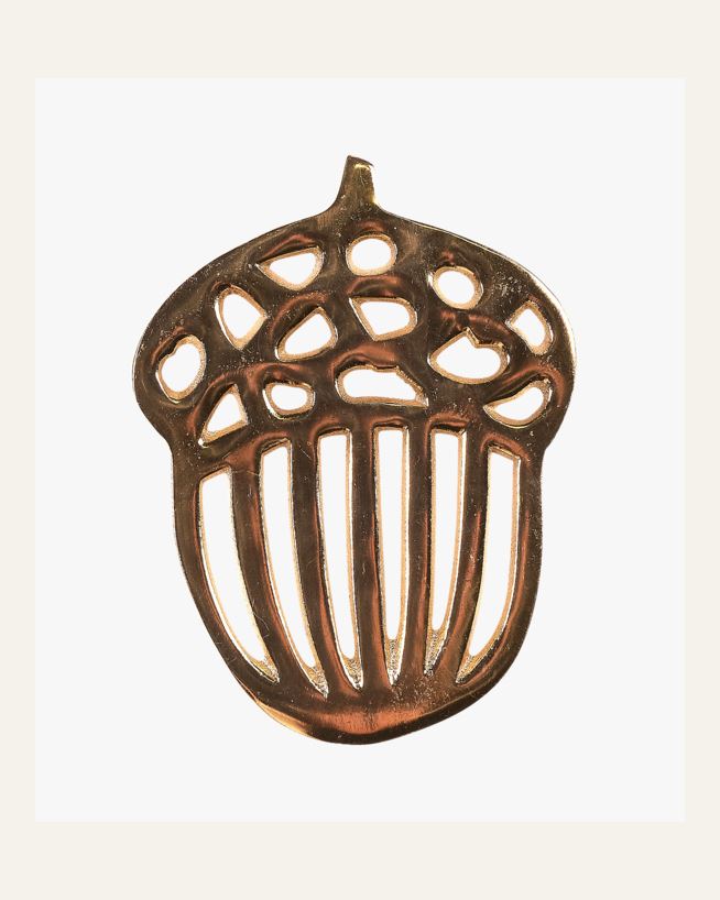 Grytunderlägg guld - 21 cm guld - 1