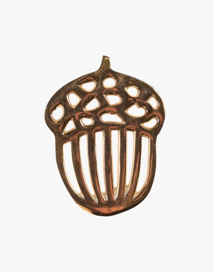 Grytunderlägg guld - 21 cm guld - 1