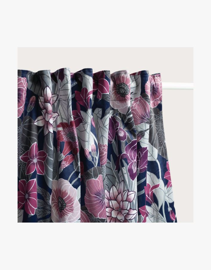 Mag gardinkappa multi/röd - 220x50cm multi/röd - 1