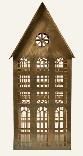 House large värmeljushållare mässing