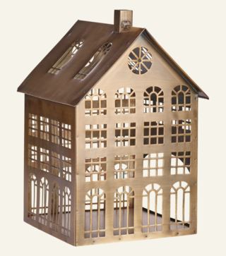 House värmeljushållare mässing