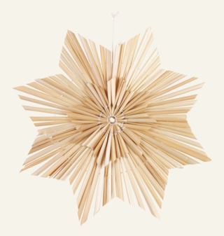Hemtex | Star Straw Dekoration Natur - 20,5x20,5x1 Cm