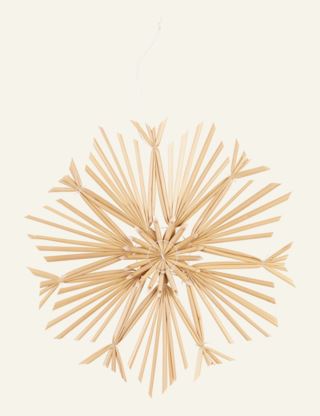 Hemtex | Astral Straw Dekoration Natur - 20,5x20,5x1 Cm