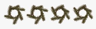 Spruce 4-pack servettringar grön