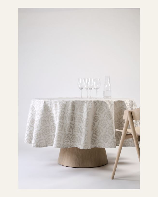 Avtorkningsbar duk beige - ø220 cm beige - 1