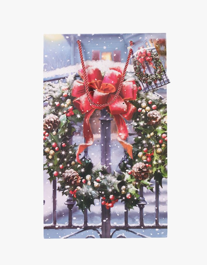 Big Wreath presentpåse multi - 26x43x11 cm multi - 1
