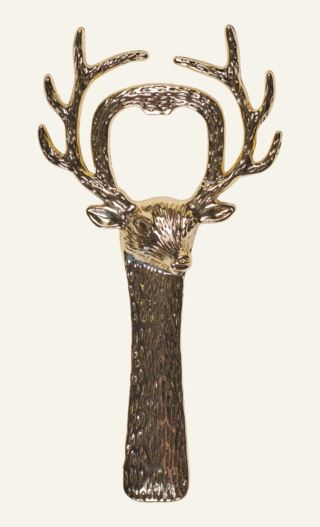 Gold Deer flasköppnare guld