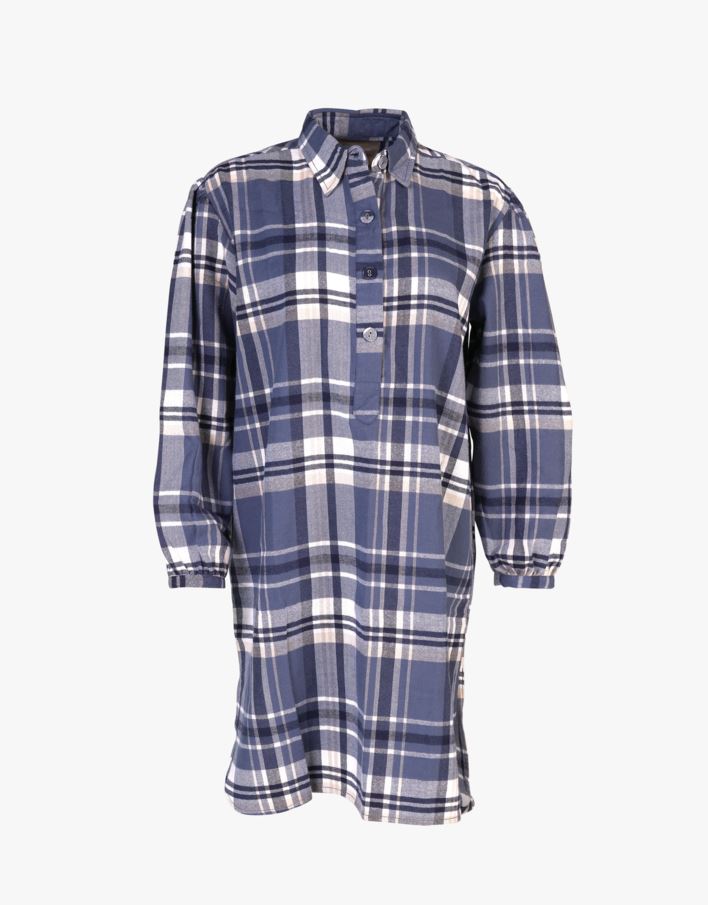 Nattskjorta blå - L/XL blå - 1