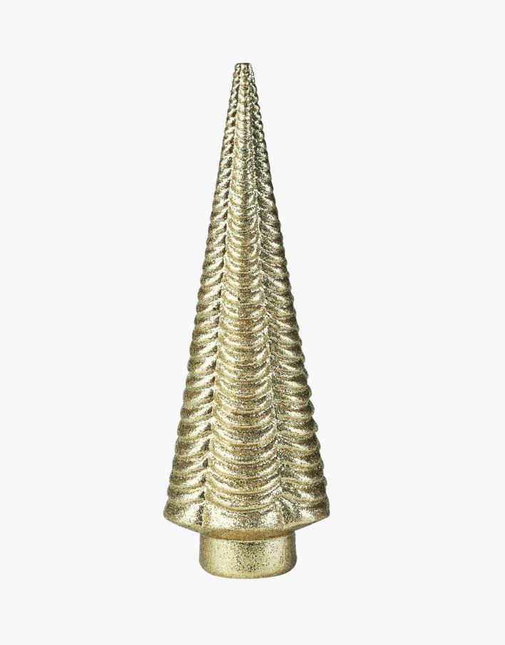 Goldy fold dekoration guld - 5x4,6x15 cm guld - 1